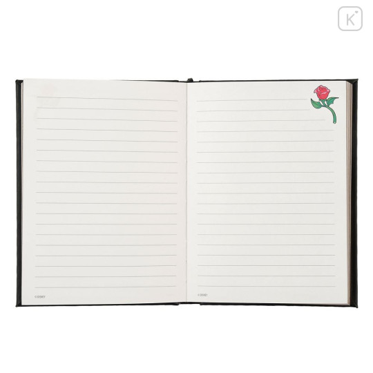 Japan Disney Store Artwork Notebook - Beast & Belle - 8