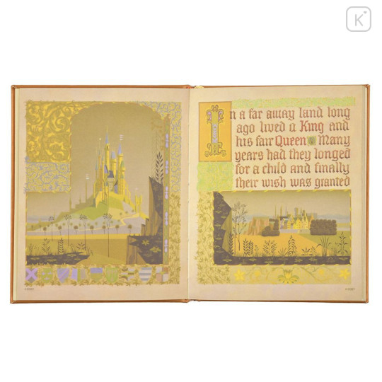 Japan Disney Store Artwork Notebook - Sleeping Beauty - 4