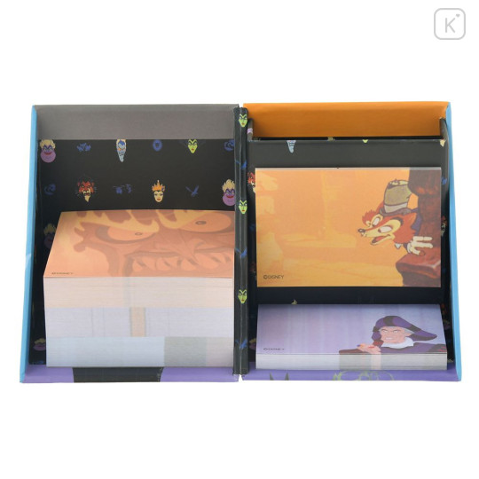 Japan Disney Store Sticky Notes & Memo Pad & Pen Stand - Disney Villains - 1