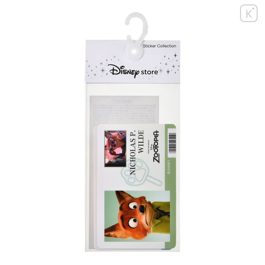 Japan Disney Store ID Card Style Sticker Collection - Zootopia - 1
