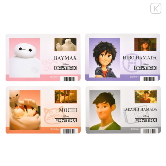 Japan Disney Store ID Card Style Sticker Collection - Baymax - 2