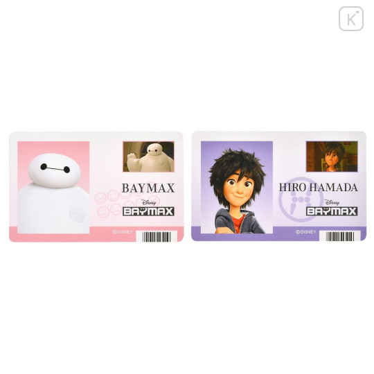 Japan Disney Store ID Card Style Sticker Collection - Baymax - 3