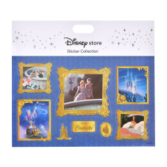 Japan Disney Store Museum Style Sticker Collection - Cinderella