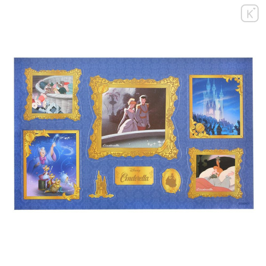 Japan Disney Store Museum Style Sticker Collection - Cinderella - 2