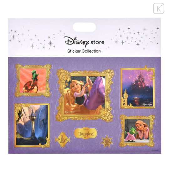 Japan Disney Store Museum Style Sticker Collection - Rapunzel - 1