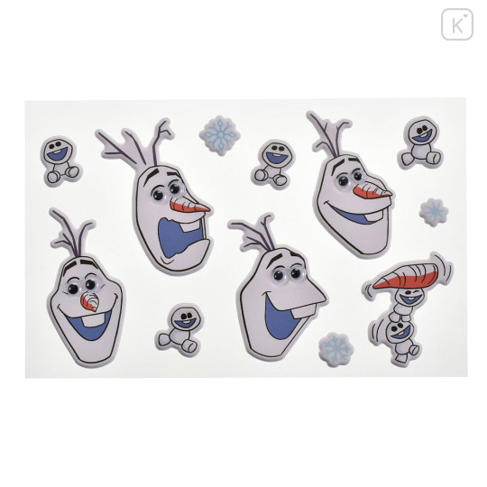 Japan Disney Store Looking Around Sticker Collection - Olaf & Snowgies - 2