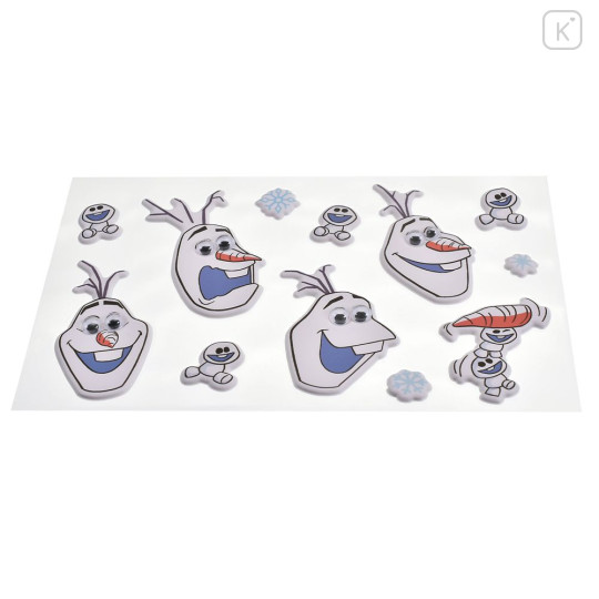 Japan Disney Store Looking Around Sticker Collection - Olaf & Snowgies - 3