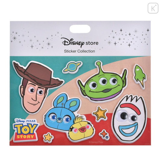 Japan Disney Store Looking Around Sticker Collection - Toy Story - 1