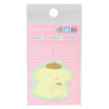 Japan Sanrio Vinyl Sticker - Pompompurin : Hug Hugh Plush - 1