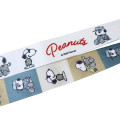 Japan Peanuts Neck Strap - Olaf & Snoopy & Woodstock : Wearing Tshirt - 2