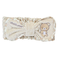 Japan San-X Spa Headband with Ribbon - Rilakkuma : Embroidered