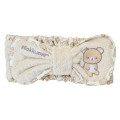 Japan San-X Spa Headband with Ribbon - Rilakkuma : Embroidered - 1