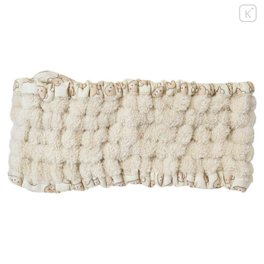 Japan San-X Spa Headband with Ribbon - Rilakkuma : Embroidered - 2