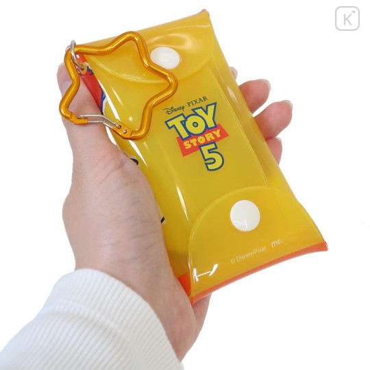 Japan Peanuts Clear Multi Case with Carabiner (S) - Toy Story 5 Jessie : Yellow - 2