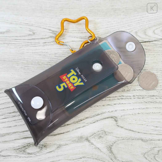 Japan Peanuts Clear Multi Case with Carabiner (S) - Toy Story 5 Buzz Lightyear & Jessie & Woody - 3