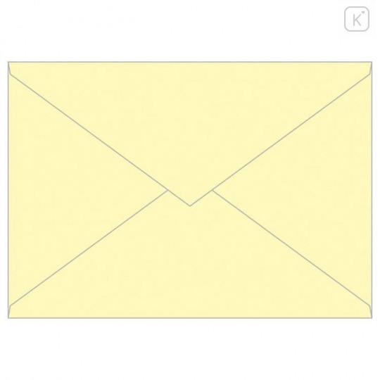 Japan San-X Fluorescent Silk Printing Letter Set - Sumikko Gurashi / Yellow - 3