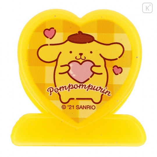 Sanrio Plastic Clip Set - Pompompurin & Keroppi & Cinnamoroll - 3