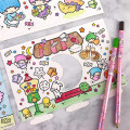 Sanrio DIY Coloring Paper Craft Set - Little Twin Stars - 3