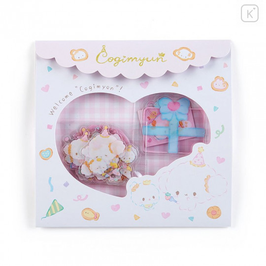 Japan Sanrio Sticker Pack - Cogimyun / Cogimyon Party - 1