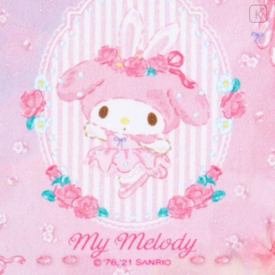 Japan Sanrio Petit Towel - My Melody / Longing Ballerina - 2