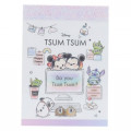Japan Disney Mini Notepad - Tsum Tsum / Desk - 1