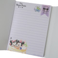 Japan Disney A6 Notepad with Cover - Tsum Tsum / Cake - 2
