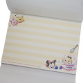 Japan Disney A6 Notepad with Cover - Tsum Tsum / Cake - 3