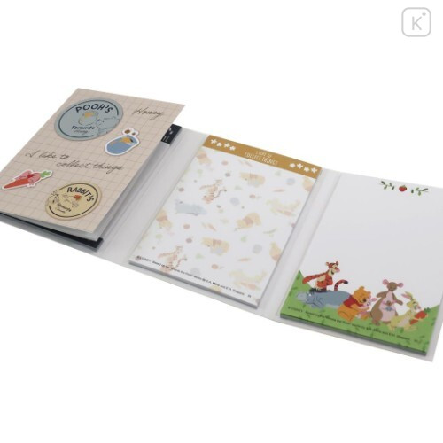 Japan Disney Sticky Notes Book - Winnie The Pooh & Friends - 2