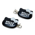 Japan Sanrio Hair Clip 2pcs - Hello Kitty : Black - 2