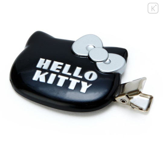 Japan Sanrio Hair Clip 2pcs - Hello Kitty : Black - 3