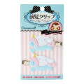 Japan Sanrio Hair Clips Set - Cinnamoroll : Unicorn - 1