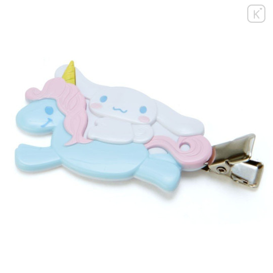 Japan Sanrio Hair Clips Set - Cinnamoroll : Unicorn - 3