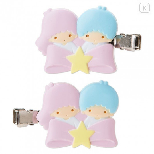 Japan Sanrio Hair Clip 2pcs - Little Twin Stars - 2