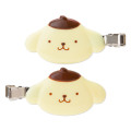 Japan Sanrio Hair Clips Set - Pompompurin - 2