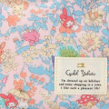 Japan Sanrio Liberty Print Cosmetic Pouch - My Melody / 45th Anniversary - 4