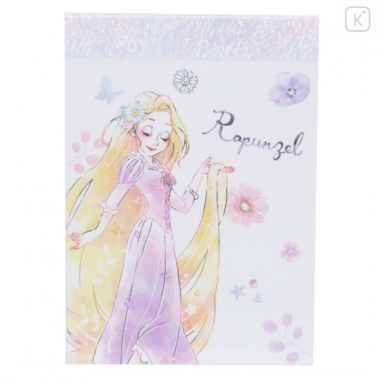 Japan Disney Mini Notepad - Rapunzel Smile - 1