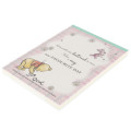 Japan Disney A6 Notepad - Winnie the Pooh Favorite Day - 3