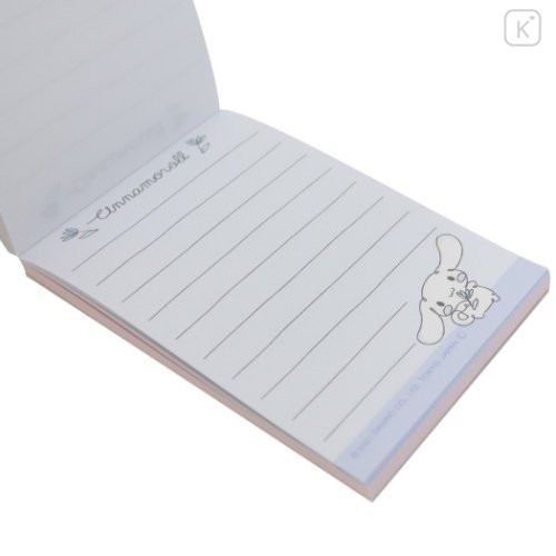 Japan Sanrio Mini Notepad - Cinnamoroll / Happy - 2