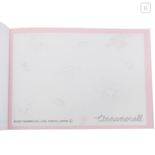 Japan Sanrio Mini Notepad - Cinnamoroll / Happy - 3