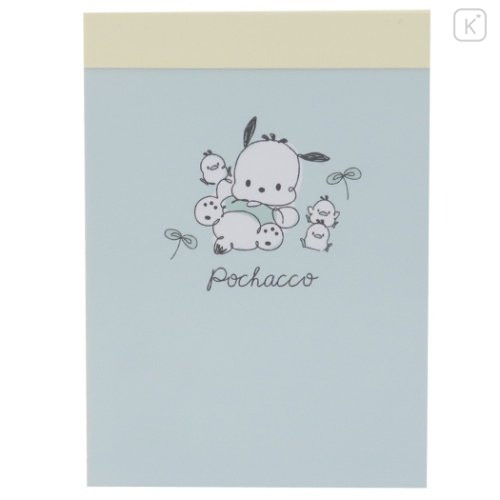 Japan Sanrio Mini Notepad - Pochacco / Happy - 1