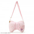 Japan Sanrio Ribbon-shaped Pochette Shoulder Bag - Mewkledreamy - 1