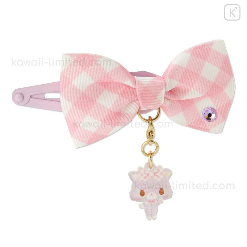 Japan Sanrio Hair Clip with Mascot Set - Mewkledreamy | Kawaii Limited