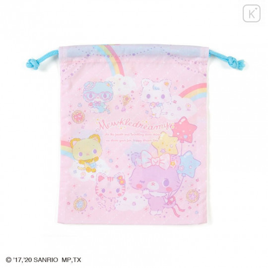 Japan Sanrio Drawstring Bag (S) - Mewkledreamy / Niji - 1
