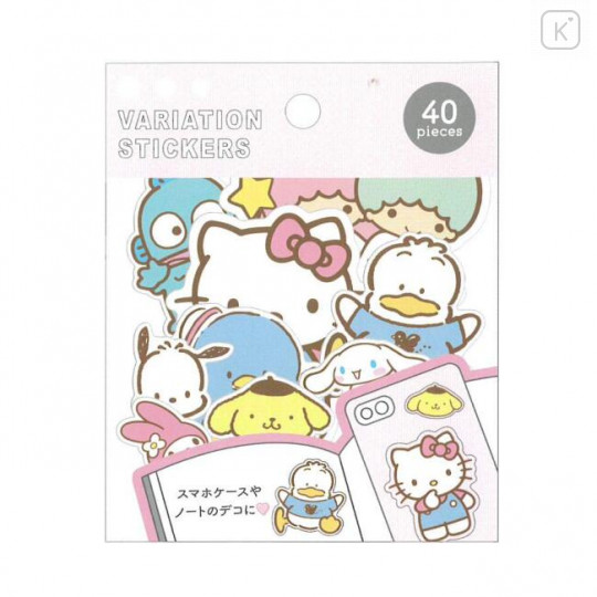 Japan Sanrio Variation Stickers - Sanrio Characters - 1
