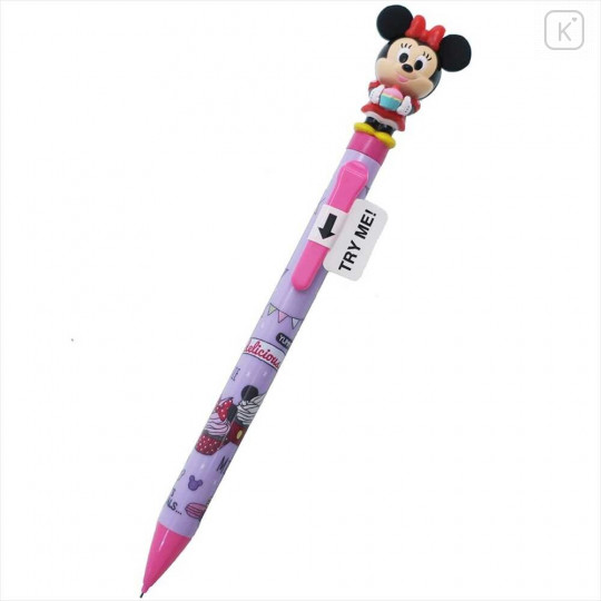 Japan Disney Moving Knock Ball Pen - Minnie - 1