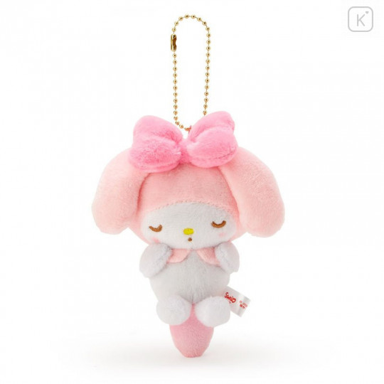 Japan Sanrio Keychain Plush - My Melody / Acupoint Push Mascot - 1