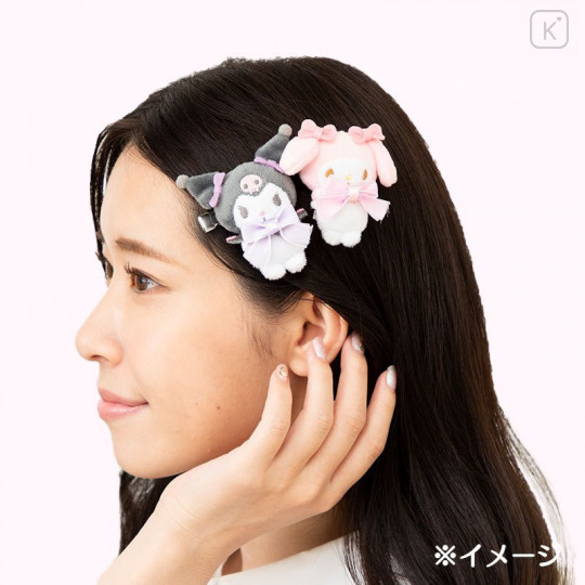 Japan Sanrio Mascot Hair Clip - My Melody - 4