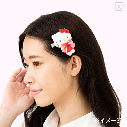 Japan Sanrio Mascot Hair Clip - Tuxedosam - 4