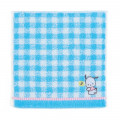 Japan Sanrio Petit Towel - Pochacco / Gingham - 1