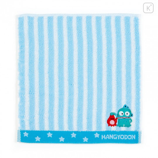 Japan Sanrio Petit Towel - Hangyodon / Striped - 1